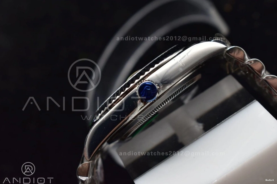 Stick Dial Best DateJust Jubilee 904L 41 SA3235 DIWF Bracelet Edition Grey on Steel 1:1 126334 0318